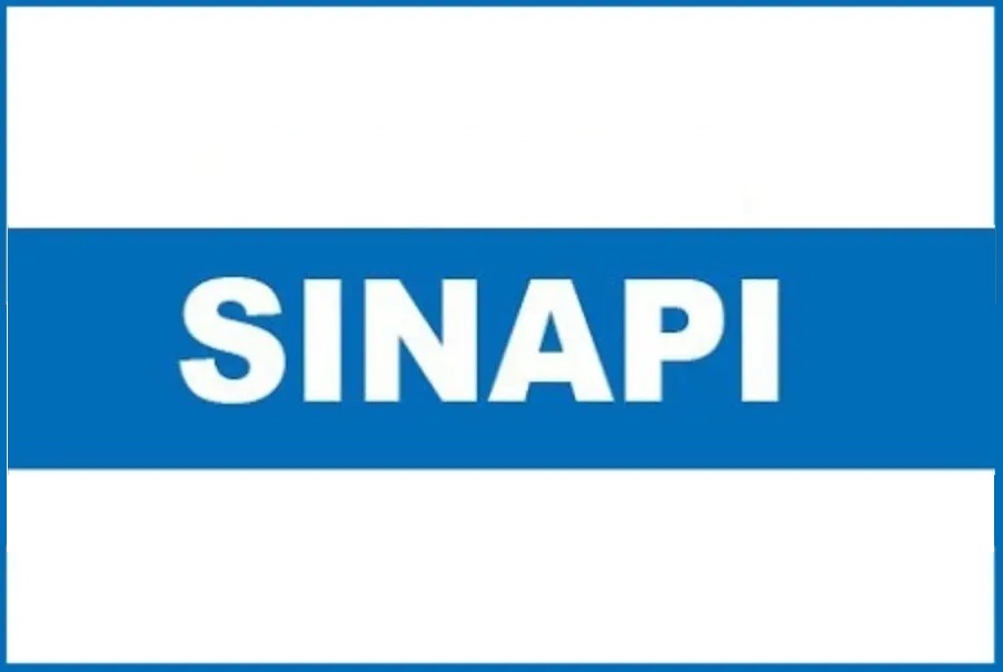 Representação visual da tabela SINAPI da Caixa Econômica Federal